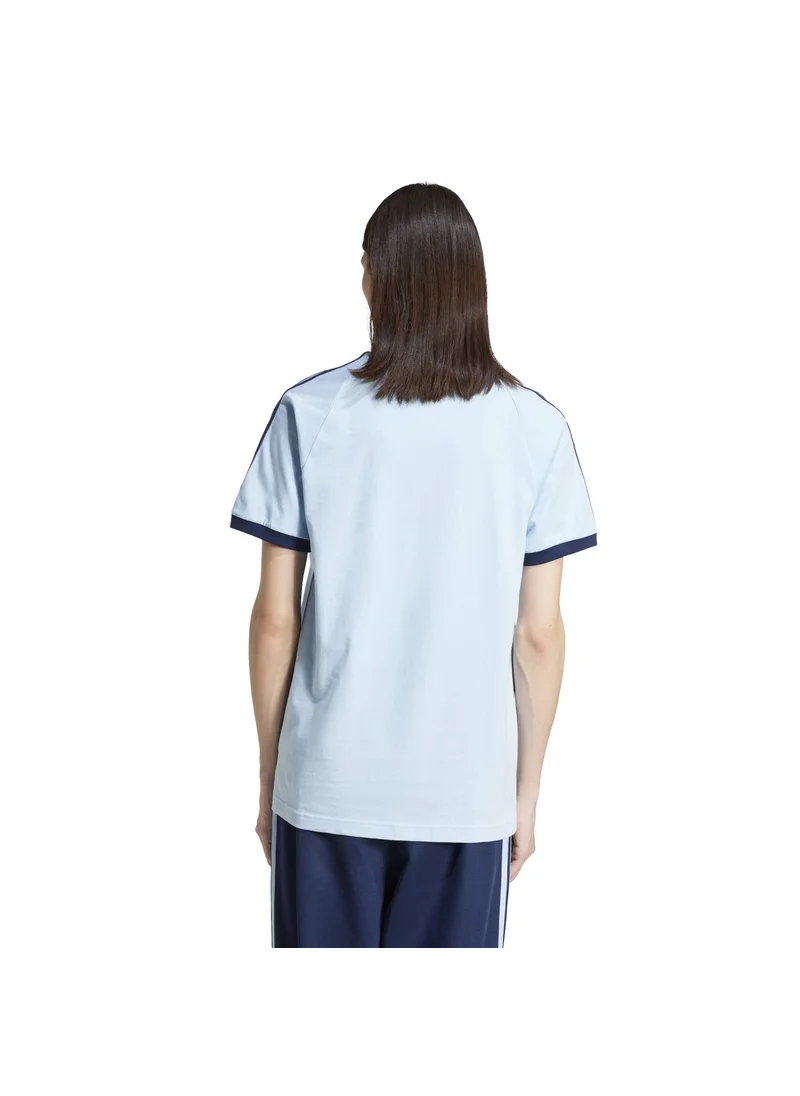 اديداس adidas 3-STRIPES TEE Blue Originals Men T-SHIRTS