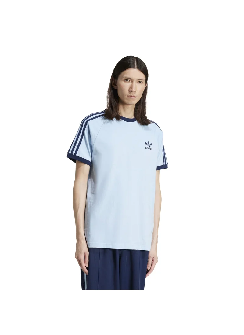 اديداس adidas 3-STRIPES TEE Blue Originals Men T-SHIRTS