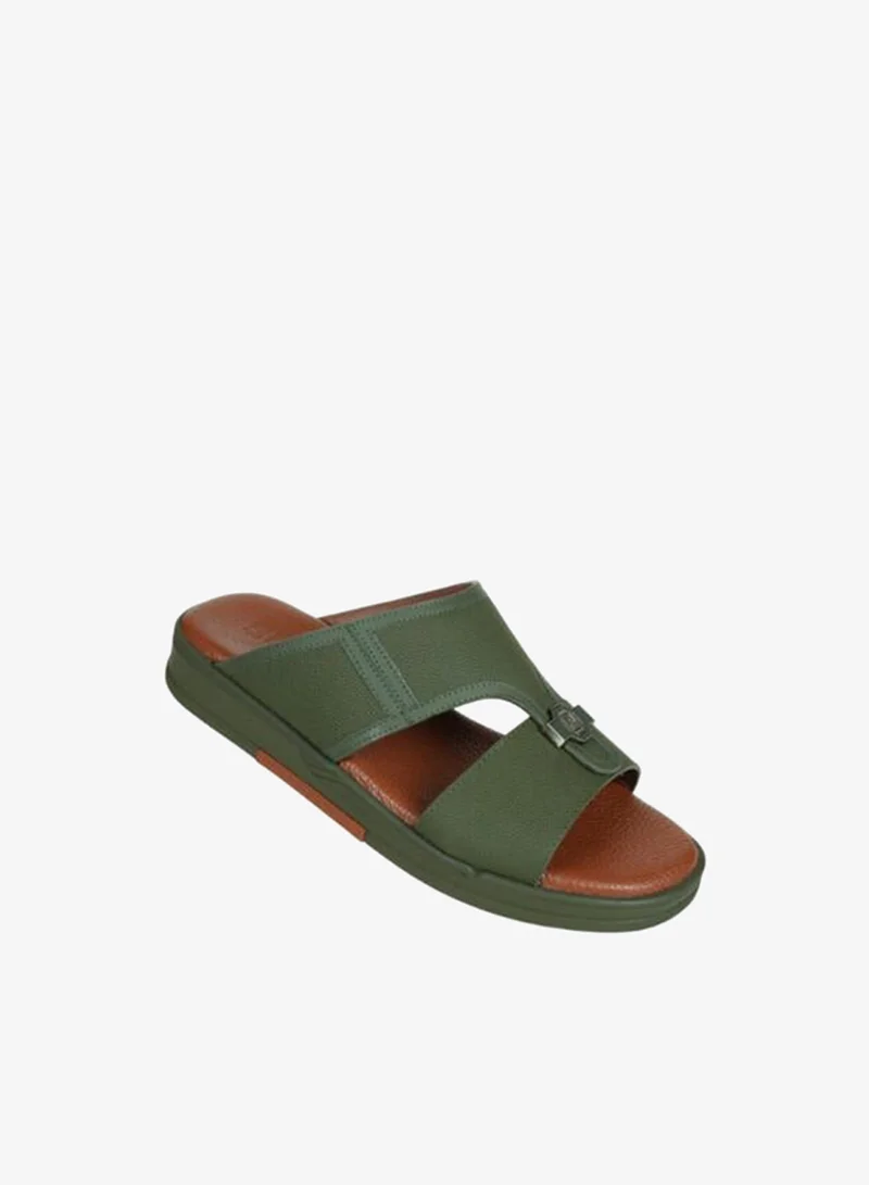 barjeel uno 008-3883 Barjeel Uno Boys Arabic Sandals MSA-B 147 Olive