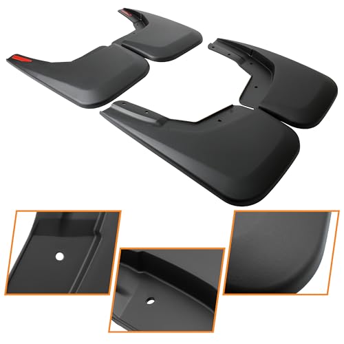 KEWISAUTO Heavy Duty Mud Flaps for 2014-2019 Chevy Silverado, Premium Front Rear Mud Splash Guards Kit for Chevrolet Silverado 1500 1500LD 2500 3500 2014-2019(4PCS, Without Fender Flares) - Image 5