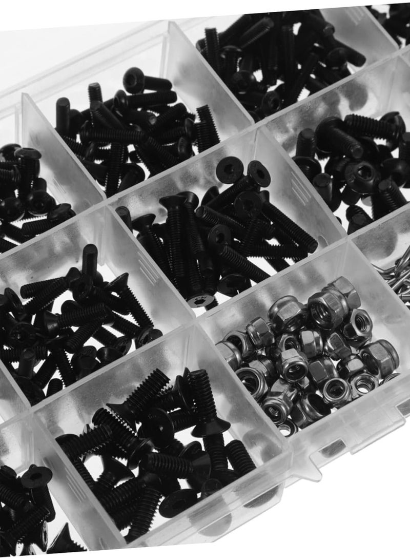 GGOOT Rc Car Tool Kit Universal Screw Nut Assortment Repair Hardware Set Screws Box Portable Rc Cars - Image 3