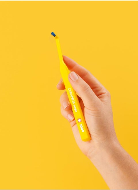 CS 1009 Soft Single Tuft Toothbrush with 1009 CUREN® Bristles for perfect brushing Multicolor