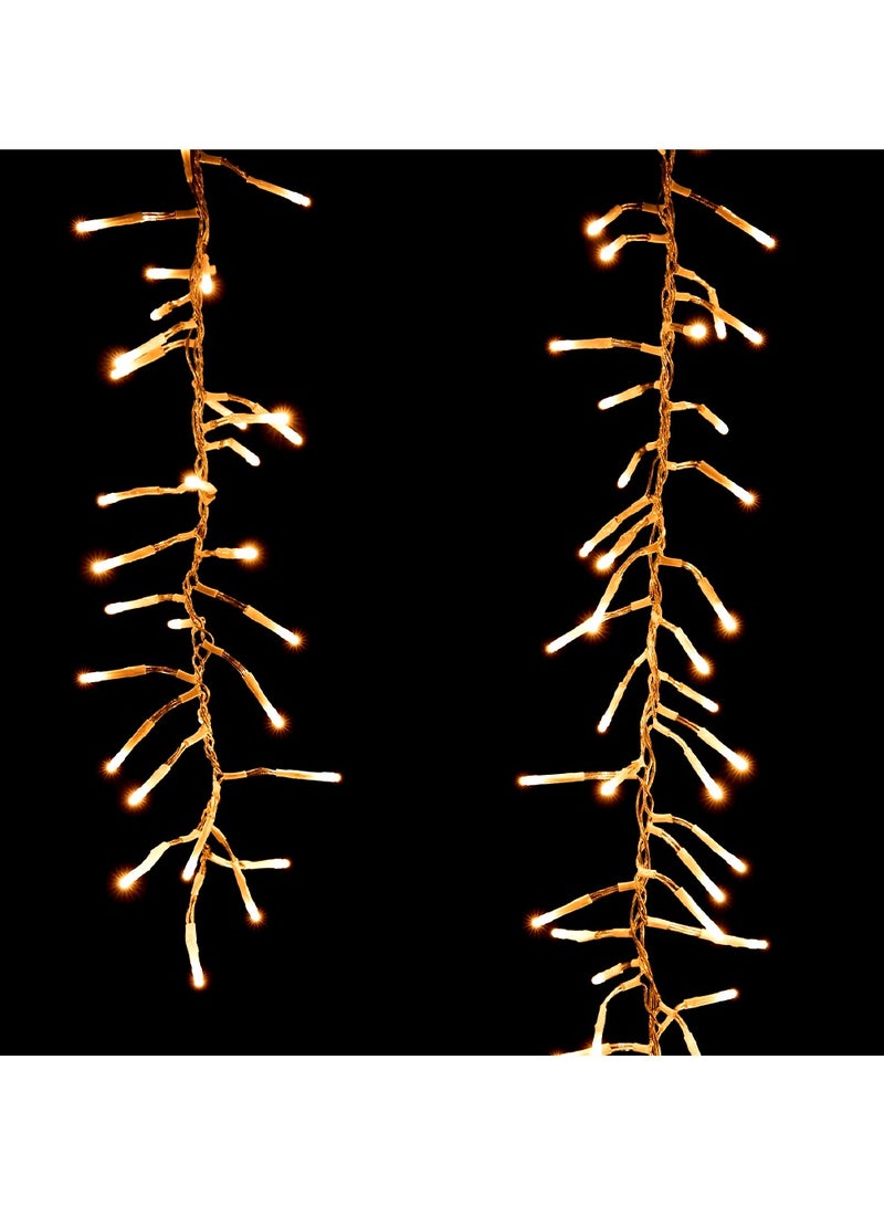 zayo ضوء الثلج المتلألئ LED دافئ أبيض 3م × 0.7م - Image 2