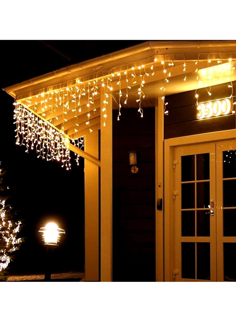 zayo ضوء الثلج المتلألئ LED دافئ أبيض 3م × 0.7م - Image 5