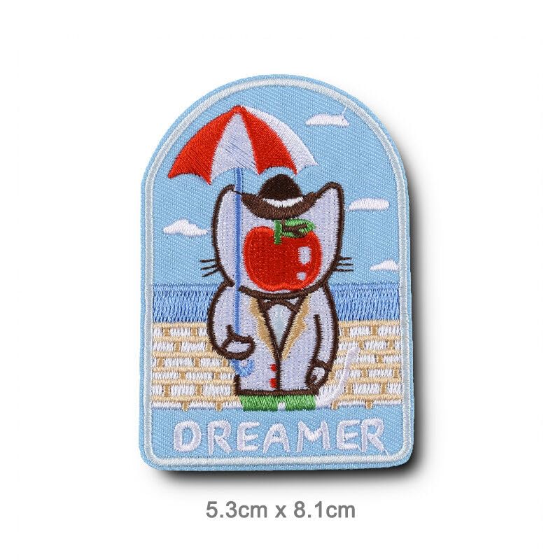 D Care World 1 Embroidered Patch for Kids Sew onIron on Patches Applique for Clothes Dress Pants Hats Jeans Sewing Animal Applique DIY Accessory Design - Image 4