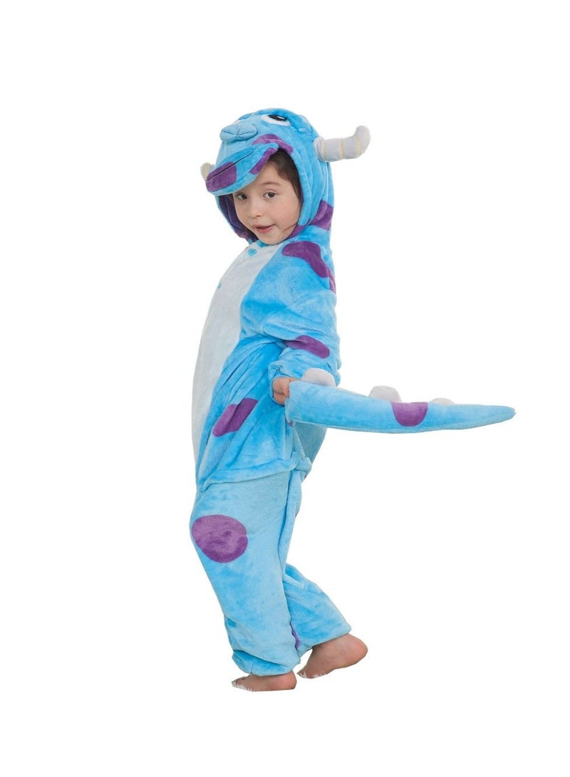 Bluejw Monsters University James P. Sullivan Onesies Jumpsuit Pajamas Hooded - Image 2