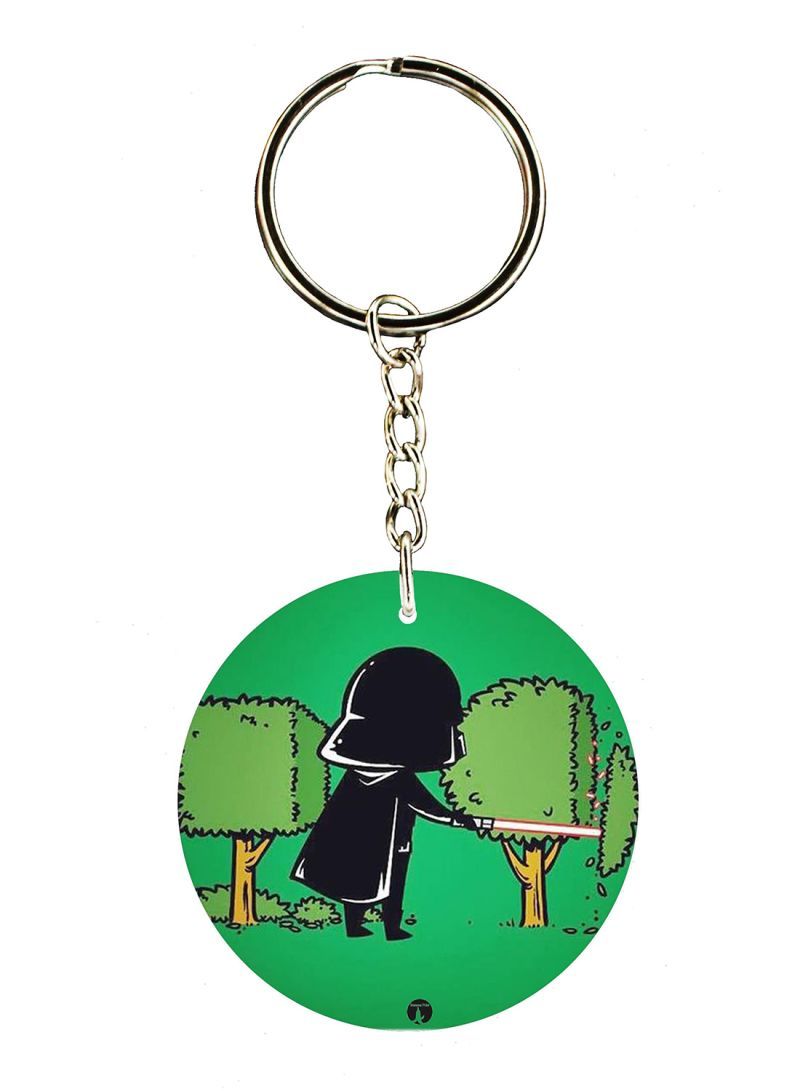 RKN Darth Vader Printed Keychain