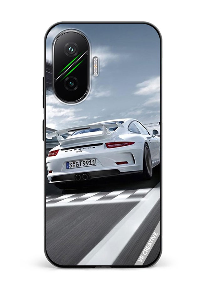 Protective Case Cover For Xiaomi Poco F7 Porsche 911 Design Multicolour