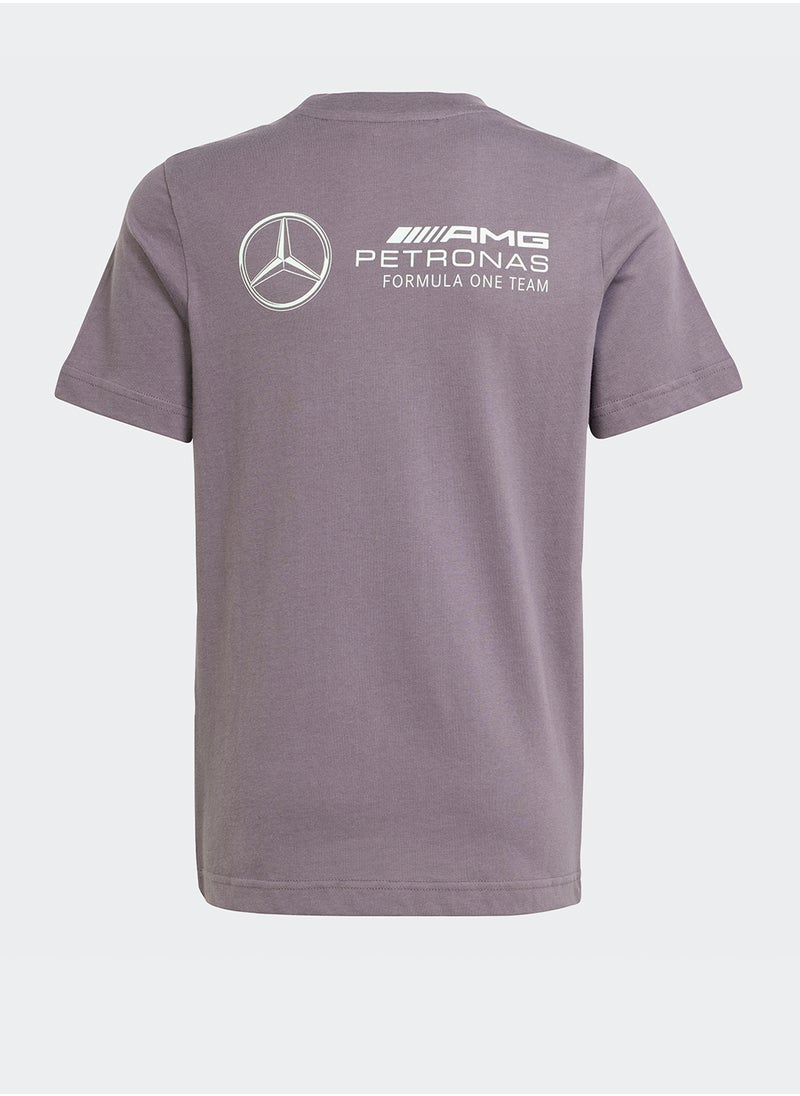 Adidas - Kids Mercedes Woven Graphic T-Shirt - Image 1