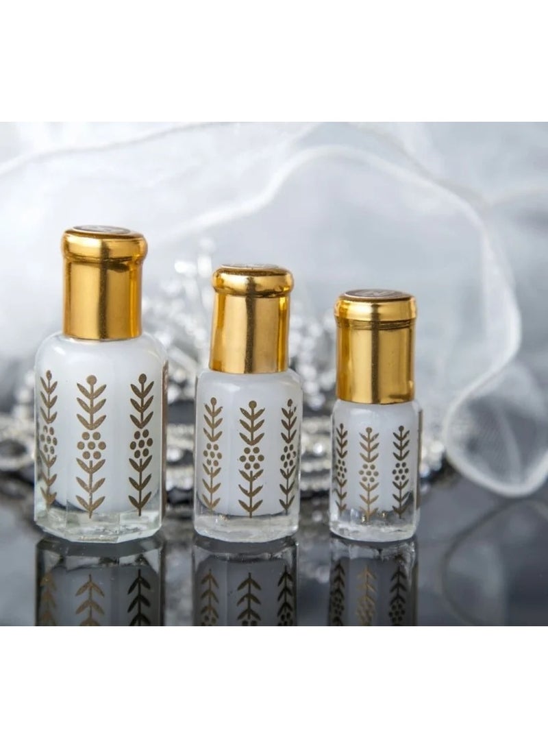 Premium Authentic Pure White Musk / Premium Pomegranate Musk – 6-Tola Mix (12ml / 6ml / 3ml) | Concentrated, long-lasting *Tahara* (purification) musk and pomegranate musk. - Image 3