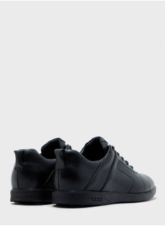 Robert Wood Faux Leather Casual Lace Up  - Image 3