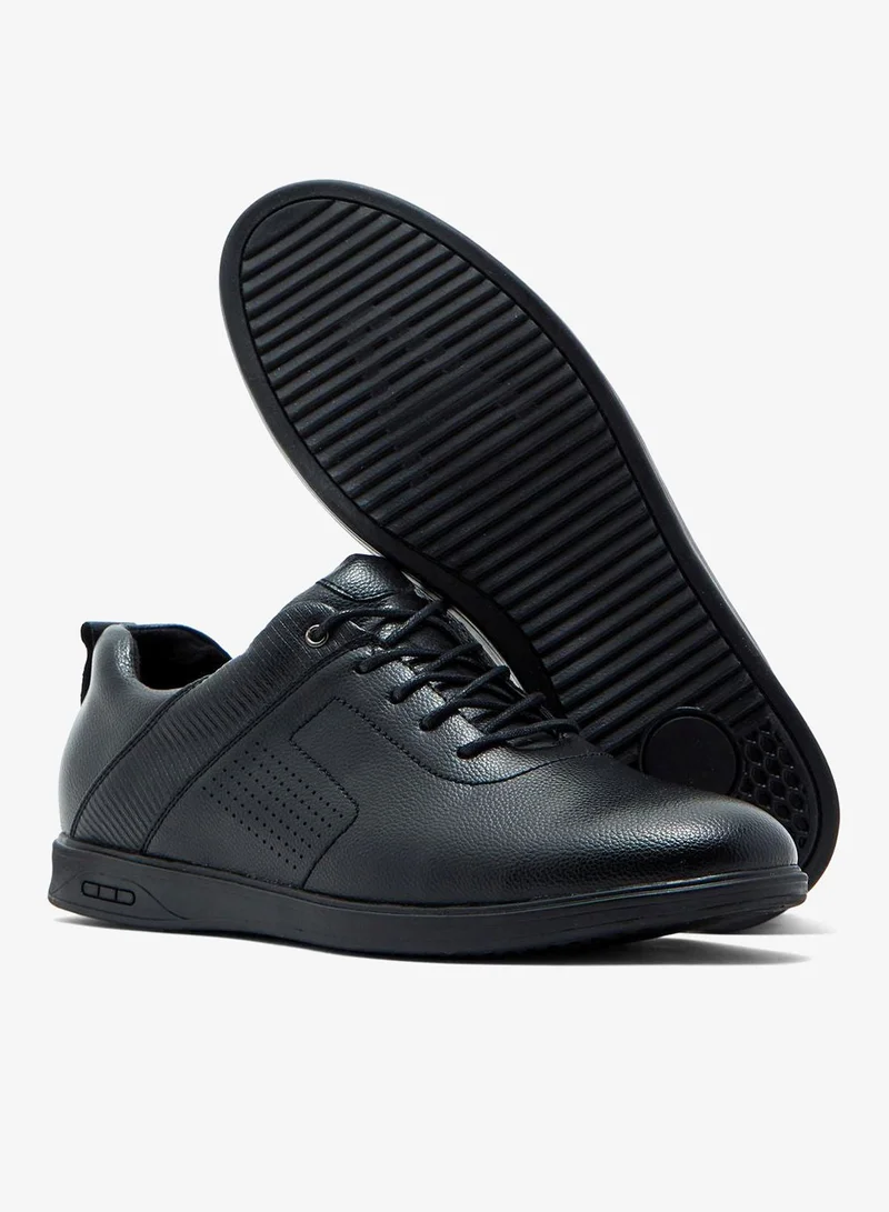 Robert Wood Faux Leather Casual Lace Up