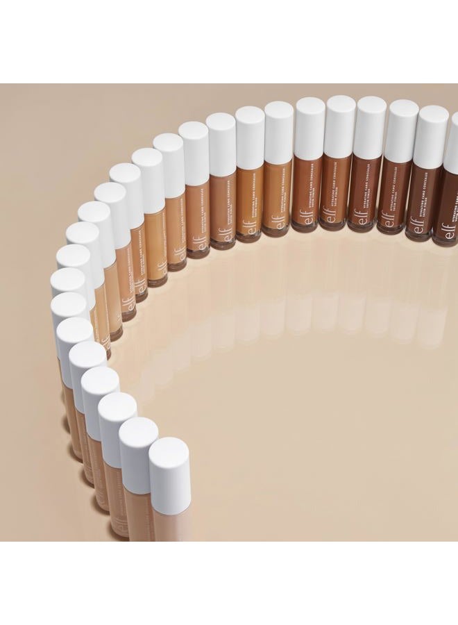 elf كونسيلر كامو مرطب، خفيف الوزن، تغطية كاملة، يدوم طويلاً، يخفي، يصحح، يغطي، يرطب، يبرز، كراميل عميق، لمسة ساتان، 25 درجة، ارتداء طوال اليوم، 0.20 أونصة سائلة - Image 5
