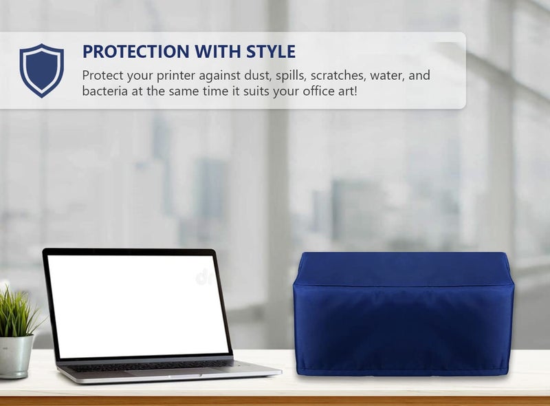 INF Dust Proof Water Proof Washable Printer Cover for Brother HL-L2321D | HL-L2351DW (Blue), Nylon;Polyvinyl Chloride (PVC) - Image 5