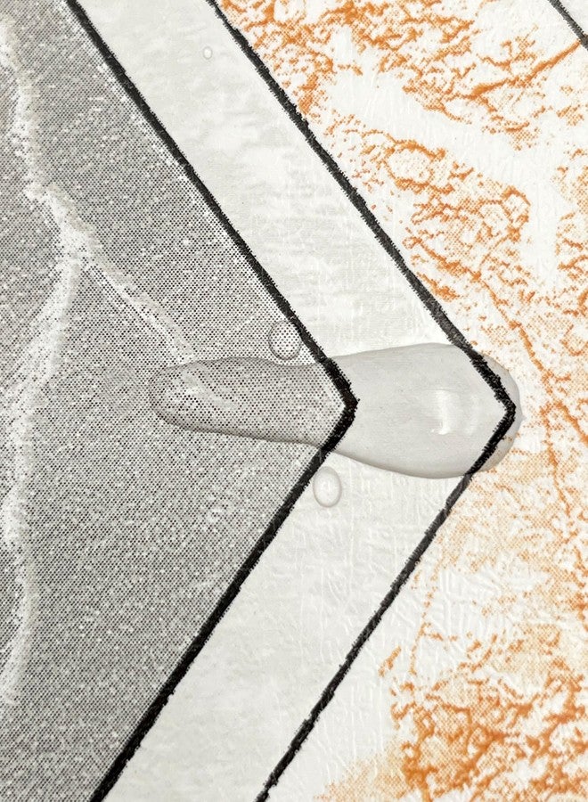 Yifely Modern Geometric Wallpaper Border Self Adhesive Wall Covering Borders Kitchen Bathroom Tiles Decor Sticker - Image 5