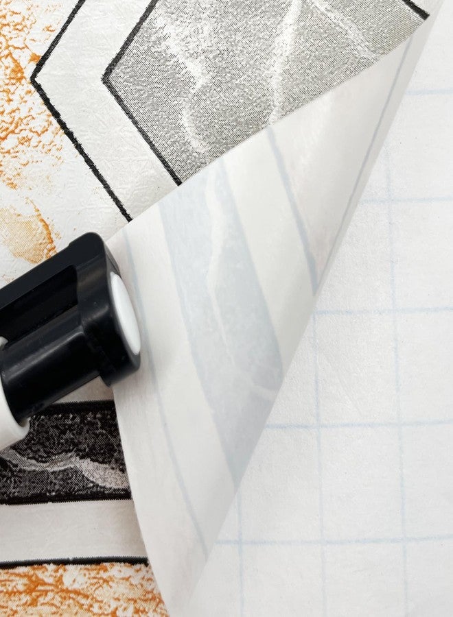 Yifely Modern Geometric Wallpaper Border Self Adhesive Wall Covering Borders Kitchen Bathroom Tiles Decor Sticker - Image 3