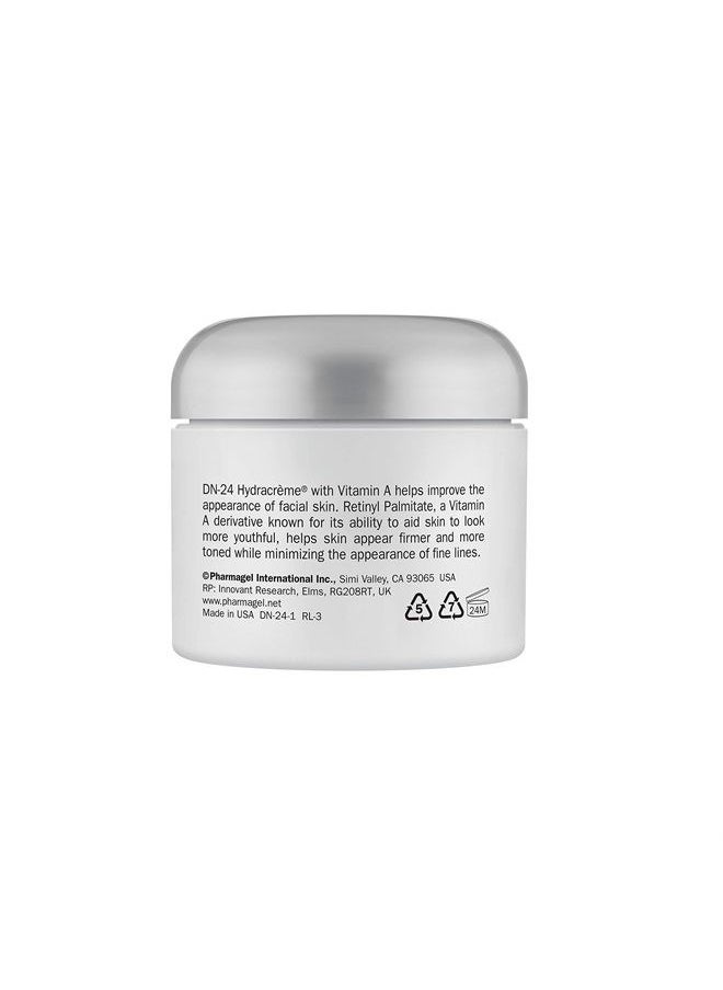 Pharmagel - DN-24 Hydracrème - Intensive Vitamin Moisturizer - Day and Night Face and Neck Cream For Normal, Dry, and Aging Skin - 2 oz - Image 1