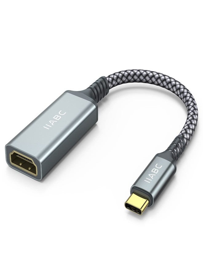 IIABC USB C to HDMI Adapter, USB Type C to HDMI Adapter Compatible with MacBook Pro 2019/2018/2017, MacBook Air, Galaxy, Dell XPS, Pixelbook, Microsoft and More - Image 1