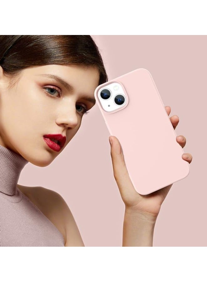 Silicone Case Cover for iPhone 13 6.1 inch Pink - Image 2