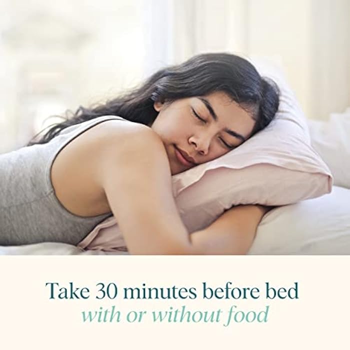 Ora Organic Natural Sleep Aid Supplement Stress Support Calming Herbal Blend with Melatonin from Tart Cherry - Includes Magnesium Citrate, Valerian Root, and Lemon Balm - 1 Month Supply, 60 Capsules - Image 3