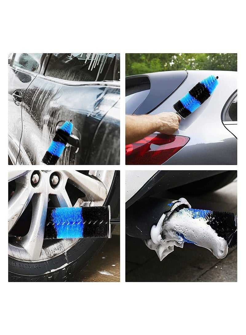 Sharpdo Car Drying Microfiber Towel, 18-Pieces Car Cleaning Tools Kit Car Care Wash - Image 5