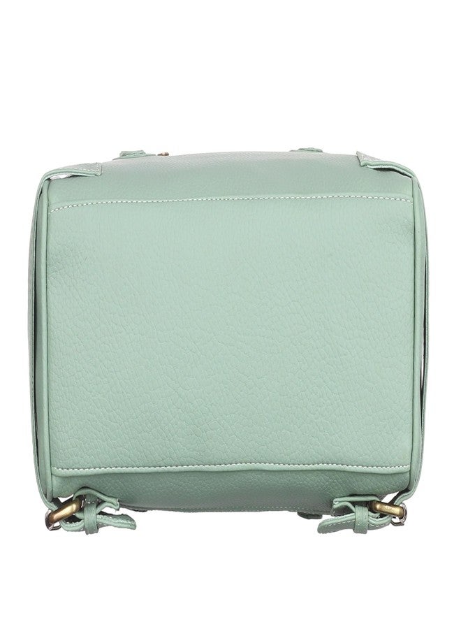 Fostelo Women's Nightingale Satchel Tote Handbag for Women | Ladies Purse | Stylish Shoulder Bag | Gift For Women | Pista Green - Image 5
