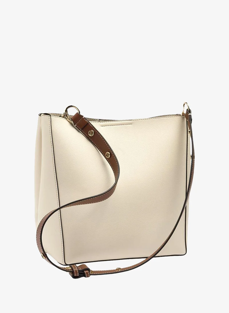 Parfois White Shoulder Bag With Versatile Strap for Women | Best Price UAE