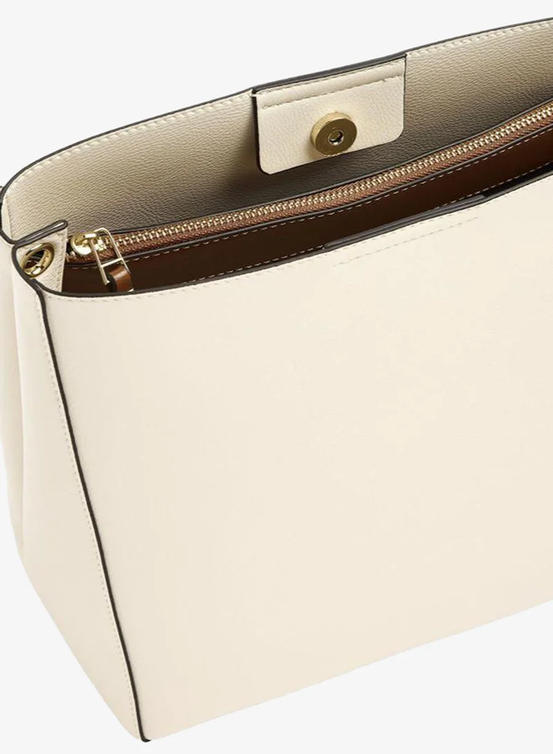 Parfois White Shoulder Bag With Versatile Strap for Women | Best Price UAE