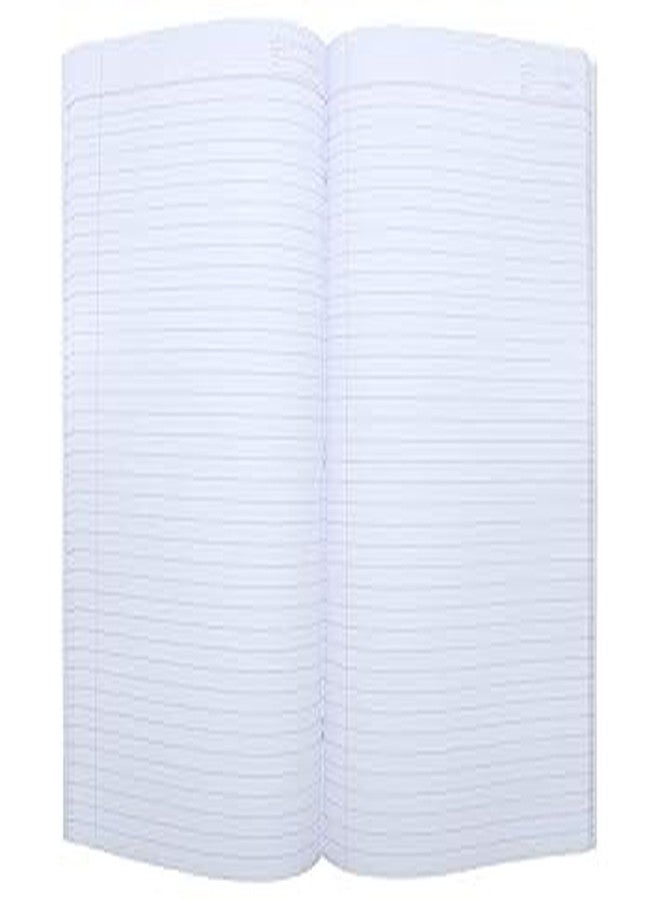 NS Bright A4 Size Notebook - 200 Pages Single Line Ruled | Pack of 6 Ruled Notebooks for Students with 5 Free Ballpens & 1 Diary - Smooth Writing Soft Cover Notebooks - Image 2