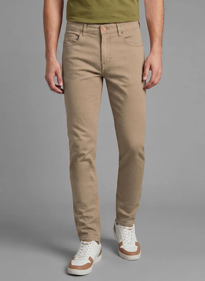 Being Human Men Straight Fit Mid-Rise Stretchable Jeans
