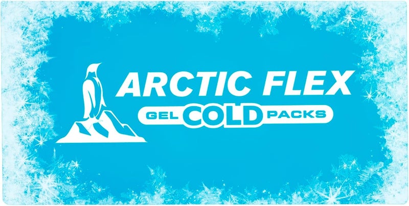 Arctic Flex Gel Replacement Packs  Gel Ice Packs Reusable for Back Ice Brace  Hot and Cold Gel Ice Pack for Injuries Pain Relief Swelling  Flexible Therapy Compression Wrap  Athletic Women Men - Image 1