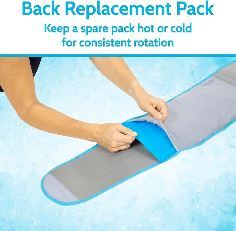 Arctic Flex Gel Replacement Packs  Gel Ice Packs Reusable for Back Ice Brace  Hot and Cold Gel Ice Pack for Injuries Pain Relief Swelling  Flexible Therapy Compression Wrap  Athletic Women Men - Image 3