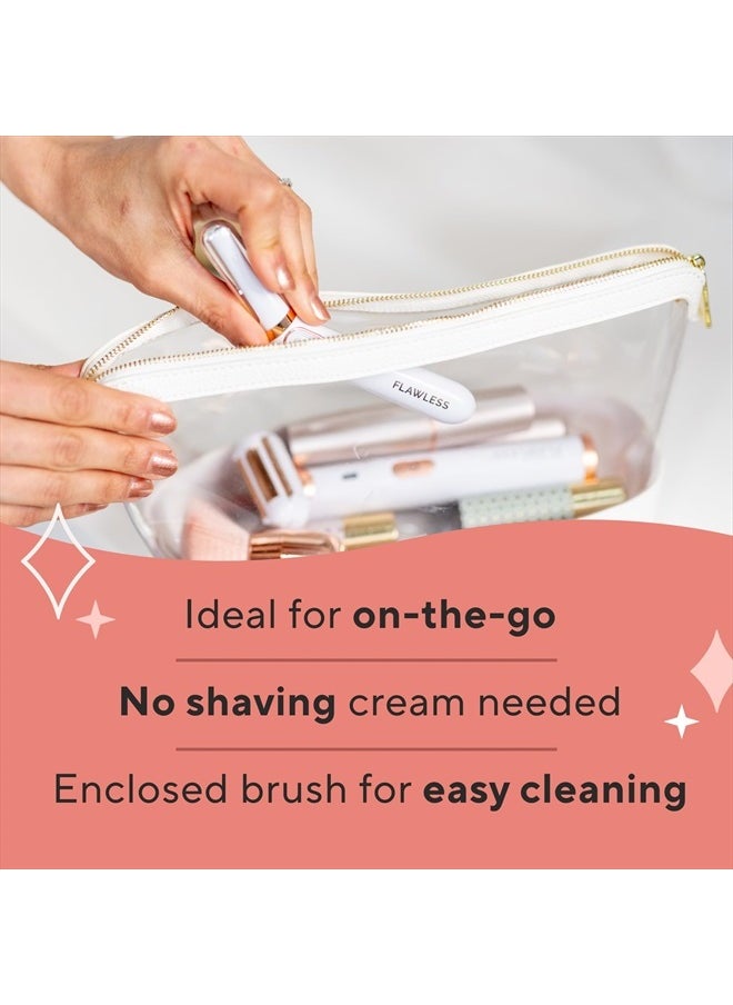 finishing touch - Flawless Bikini Shaver and Trimmer Hair Remover for Women, Dry Use Electric Razor, Personal Groomer for Intimate Ladies Shaving, No Bump, Smooth Shave - Image 1