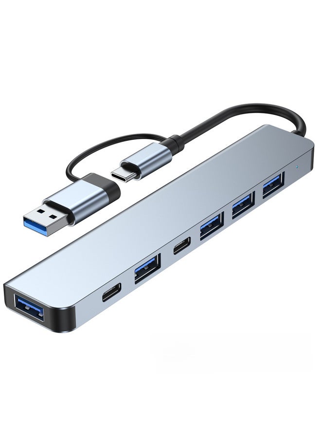Neutral Direct Type C Hub Seven-port Eight-in-one Notebook Tablet Computer Usb Expansion Hub Splitter - Image 5