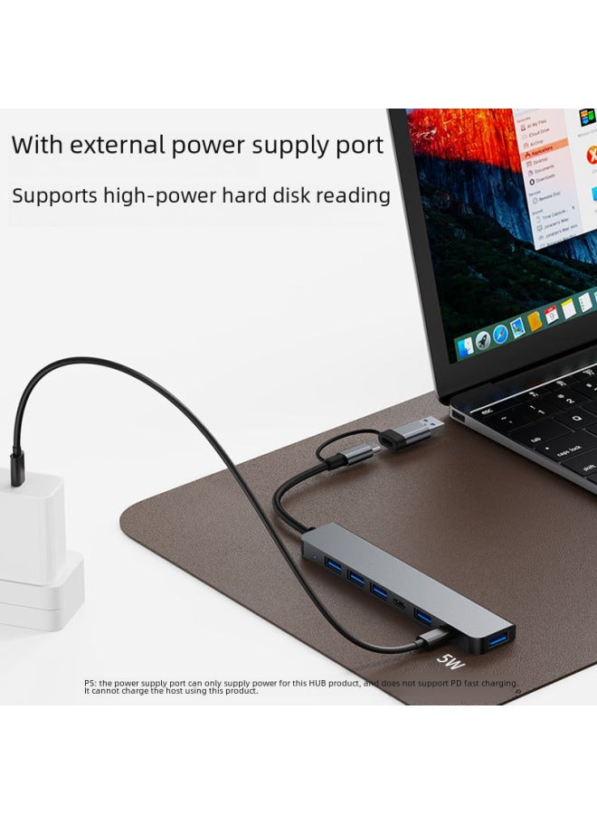 Neutral Direct Type C Hub Seven-port Eight-in-one Notebook Tablet Computer Usb Expansion Hub Splitter - Image 3