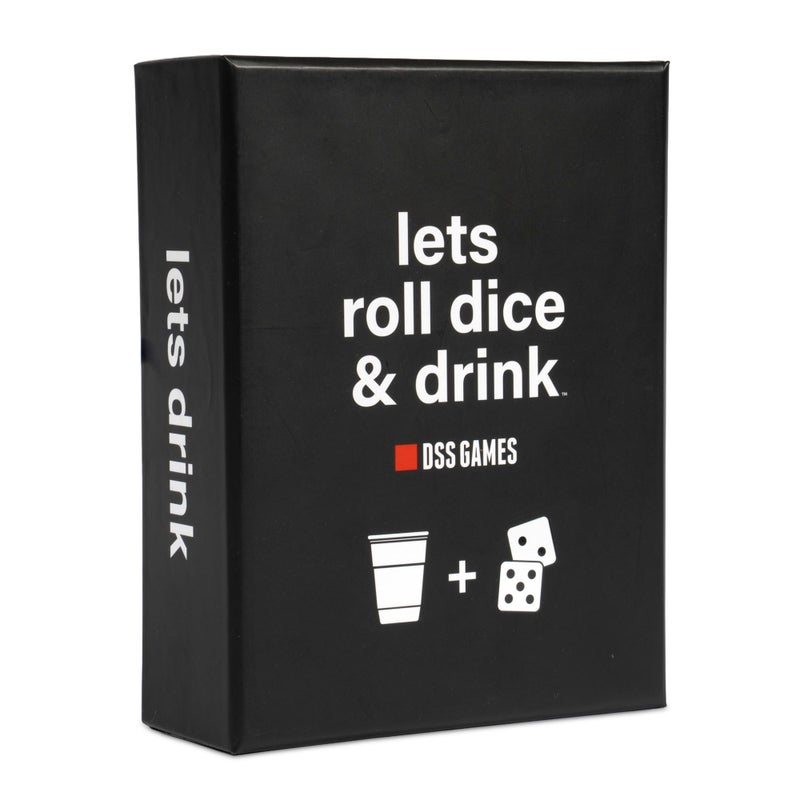 DSS Games Lets Roll Dice Drink 7 11 Doubles Party Challenge Card Came with Dice Perfect for Friends Game Night College Birthday Gift - Image 3