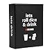 DSS Games Lets Roll Dice Drink 7 11 Doubles Party Challenge Card Came with Dice Perfect for Friends Game Night College Birthday Gift - Image 2