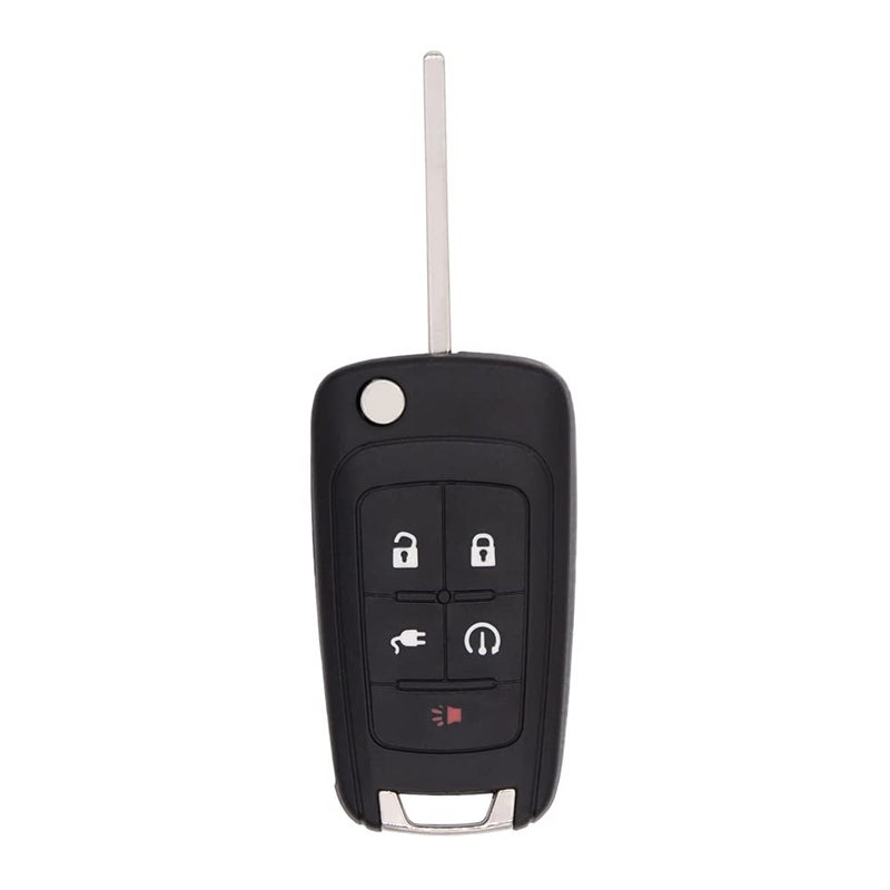 Keyless2Go Replacement for 5 Button PEPS Flip Key Chevrolet Volt OHT05918179 22923862