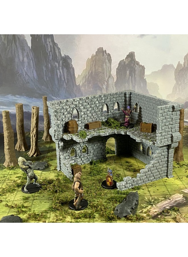 Extruded Gaming Building Ruins Set 1B - Image 3