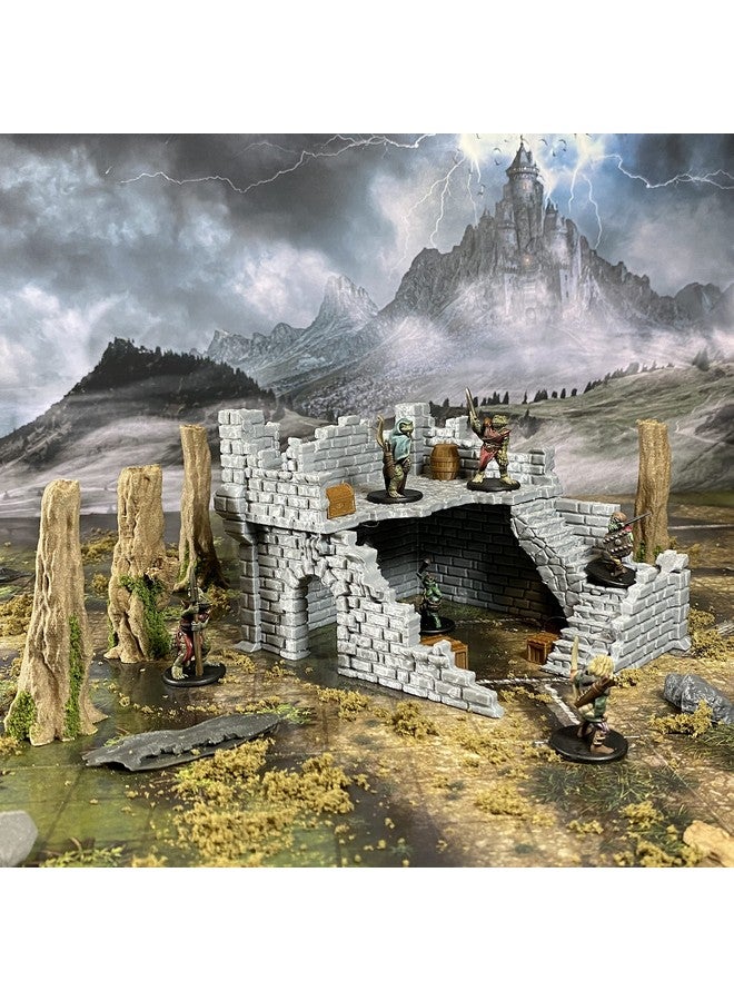 Extruded Gaming Building Ruins Set 1B - Image 2