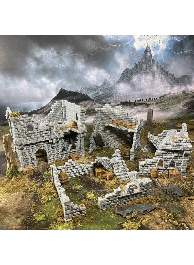 Extruded Gaming Building Ruins Set 1B - Image 5