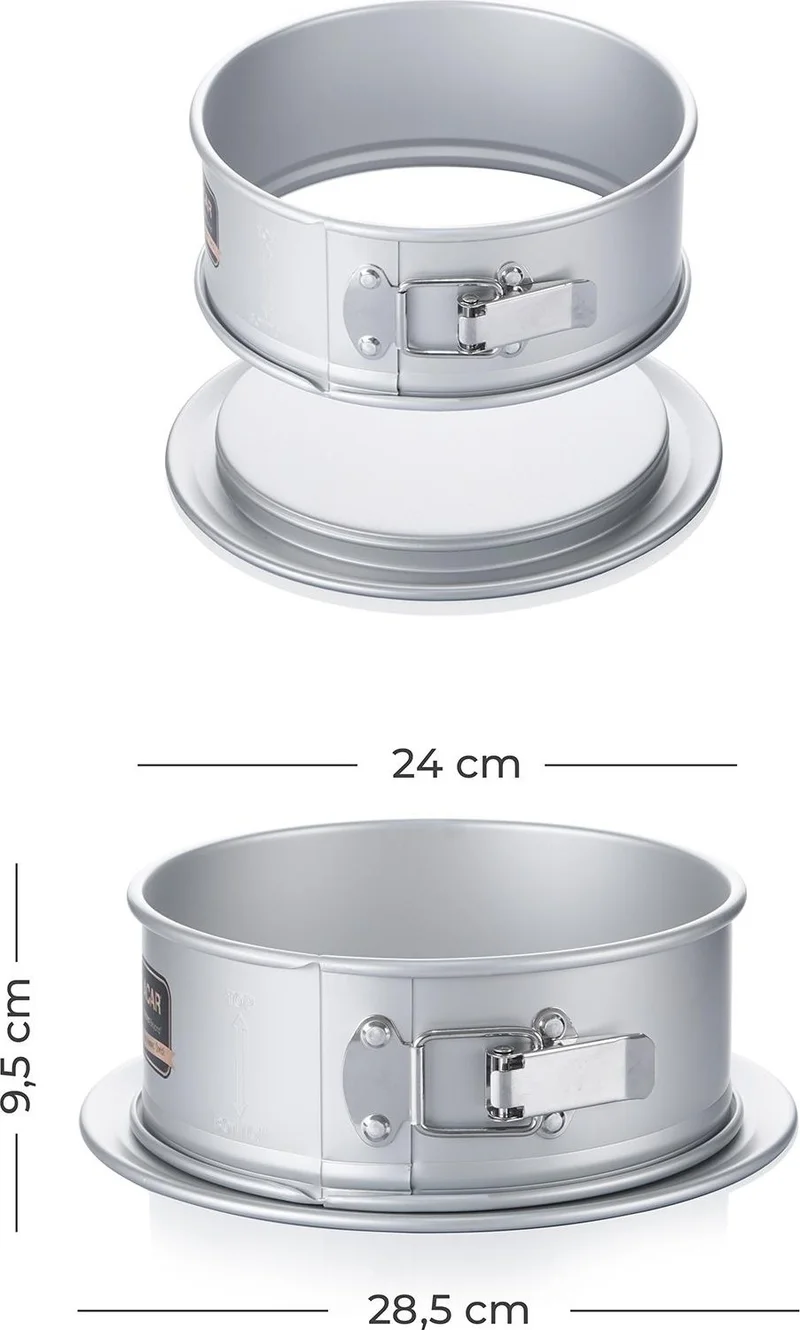 أكار Mate Round Springform Cake Mold - 28.5 cm