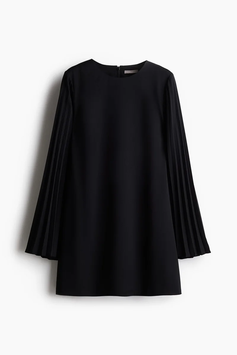 H&M Pleat-sleeved dress