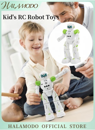 Kid's RC Robot Toys Gesture Sensing Programmable Rechargeable Remote Control Robot with Infrared Controller Dancing Singing Talking Kit Robot for Boys Girls as Birthday Gift - pzsku/Z8CA2C0F04927BE7DFFC9Z/45/_/1731317988/b76fddc5-04fc-406e-8440-197011083ccb