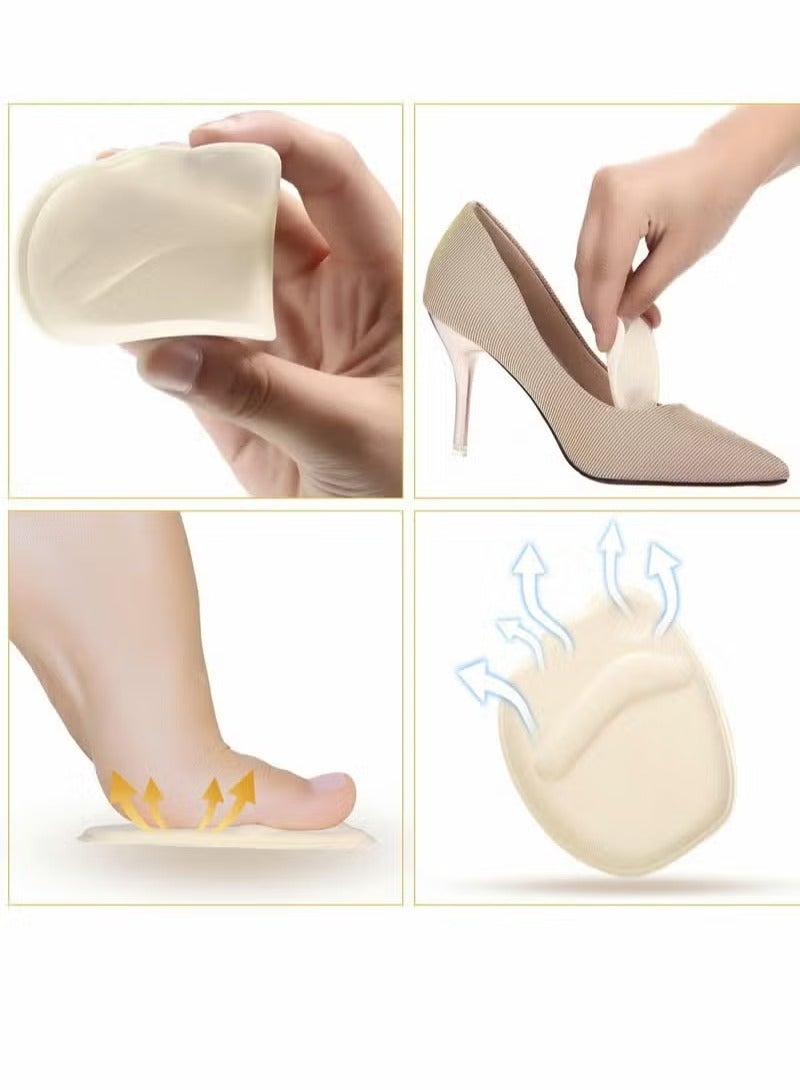 10 Pairs Shoe Filler High Heel Cushion Pads Adjustable Toe Inserts Front Insoles Anti-friction Insoles - Image 4