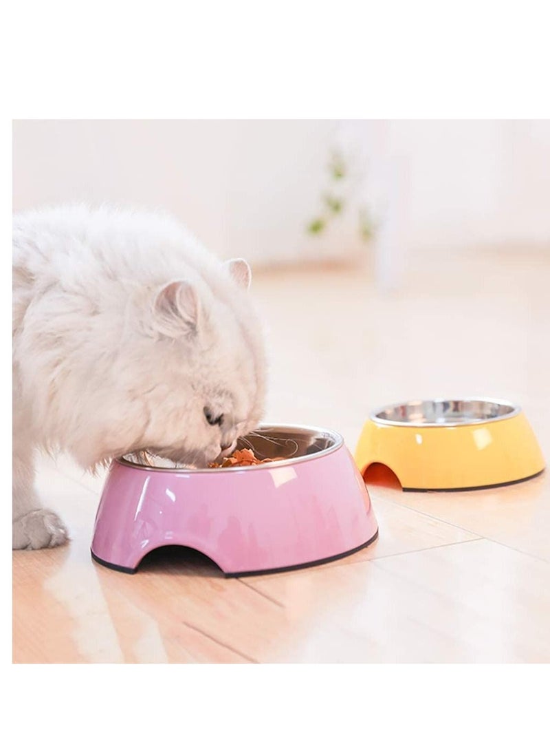 Non Slip Stainless Steel Bowl For Dog Cat Pet Bowl Universal Pet Water and Food Bowls Blue Medium - Image 5
