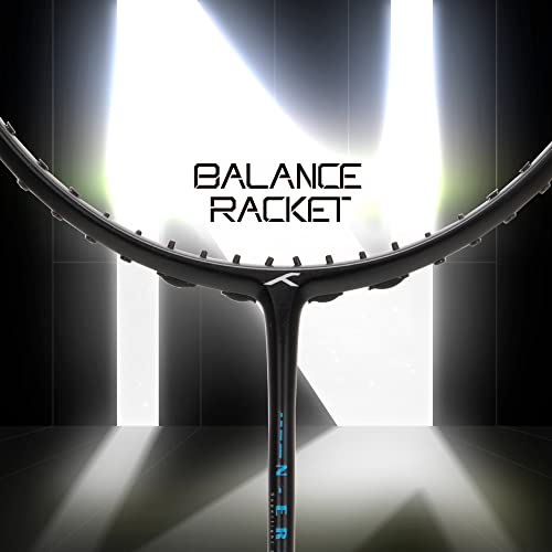 Hundred N-ERGY 80 Carbon Fibre Unstrung Badminton Racket with Full Racket Cover for Intermediate Players (80g, Maximum String Tension - 32lbs) - Image 4