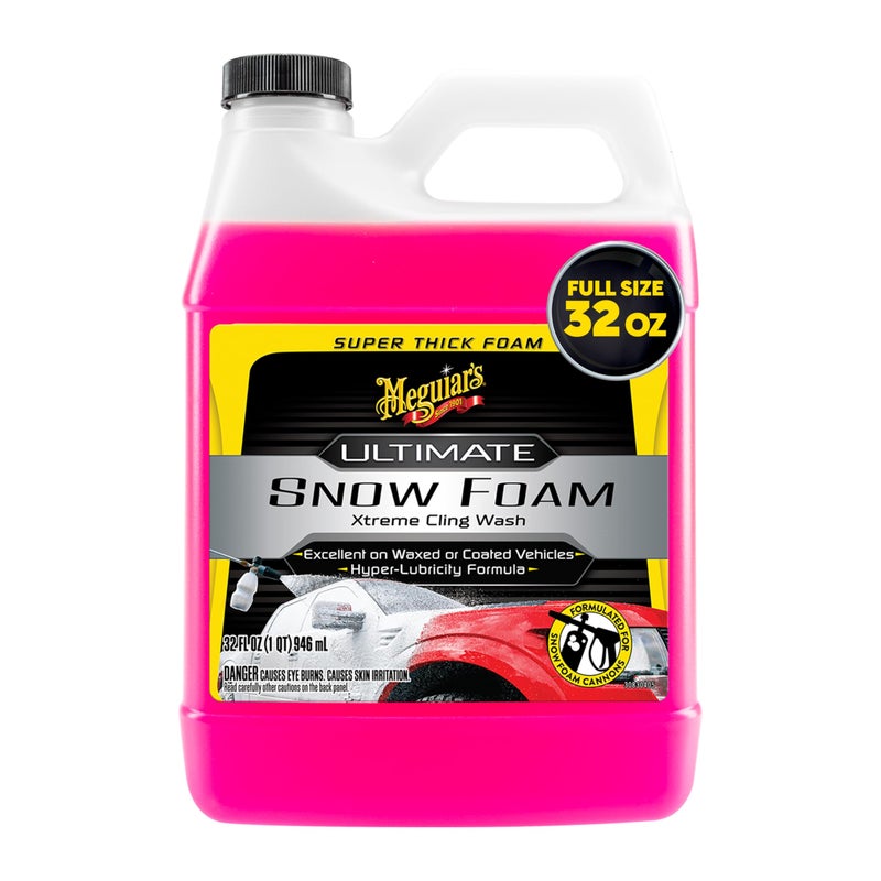 Meguiars Ultimate Snow Foam Wash Foaming Car Wash Formulated for Foam Cannons Foam Guns 32oz