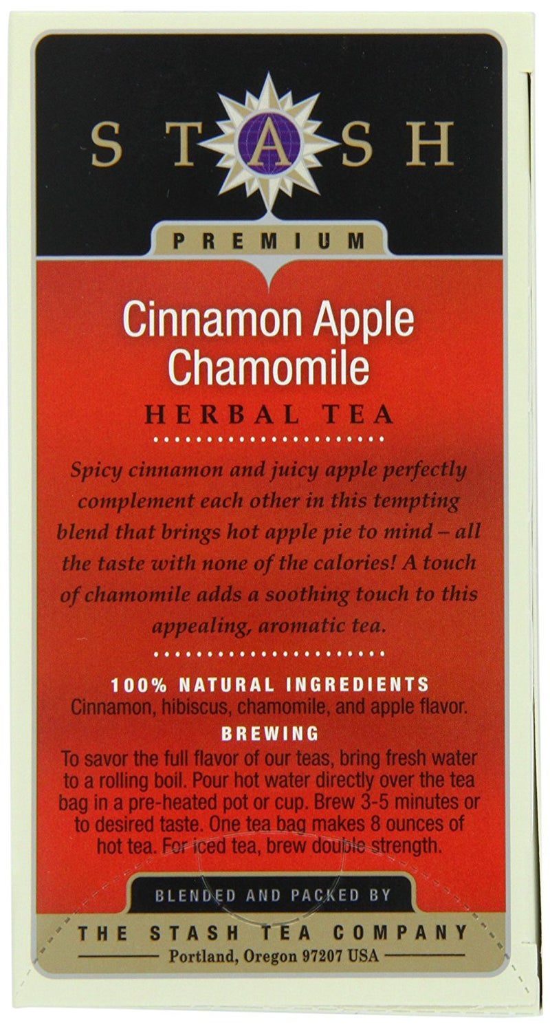 STASH TEA TEA CNNMN APPLE CHAMOMILE, 20 BG - Image 5