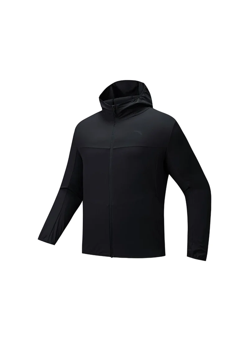 ANTA Men’s UPF100+ Hooded Windbreaker Jacket/Water-Resistant / Lightweight / Breathable Protection